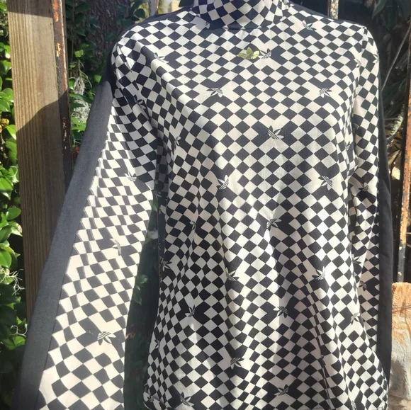 Adidas Rare Logo Print Graphic Turtleneck M/L - Picture 10 of 10